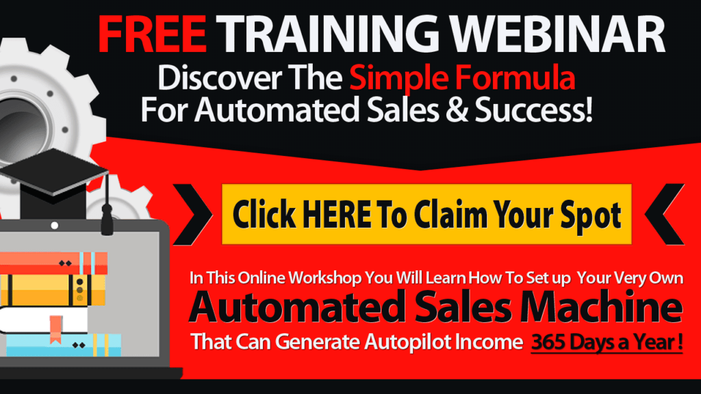 Free training weibnar - 365 days a Year Automated Sales Machine