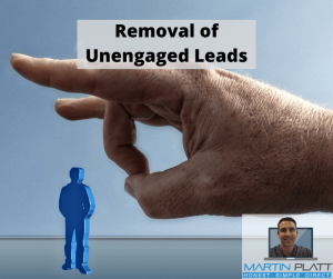 removal of unengaged leads